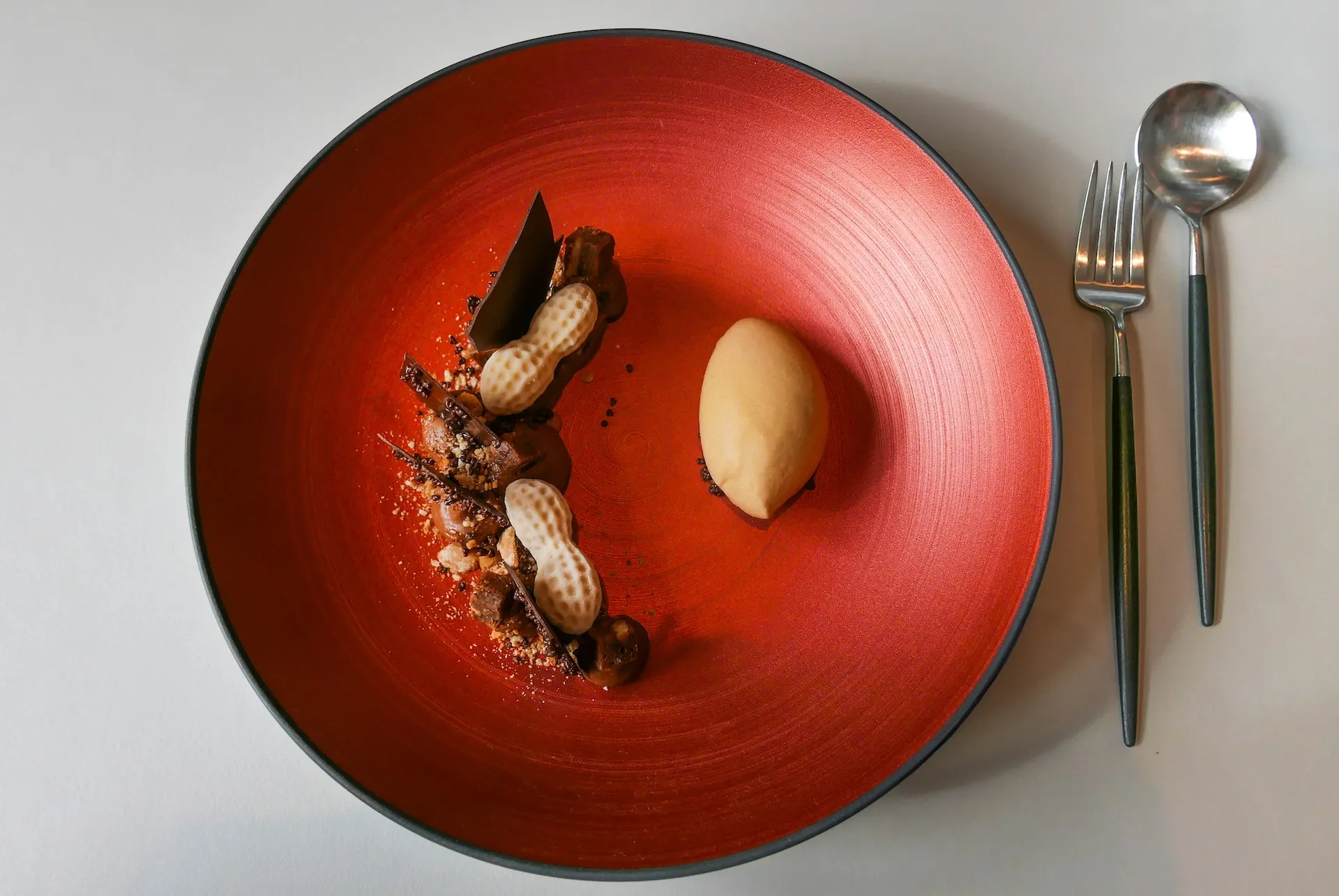 Alexander Herrmann Imperial Nürnberg Nachtisch mit Erdnuss