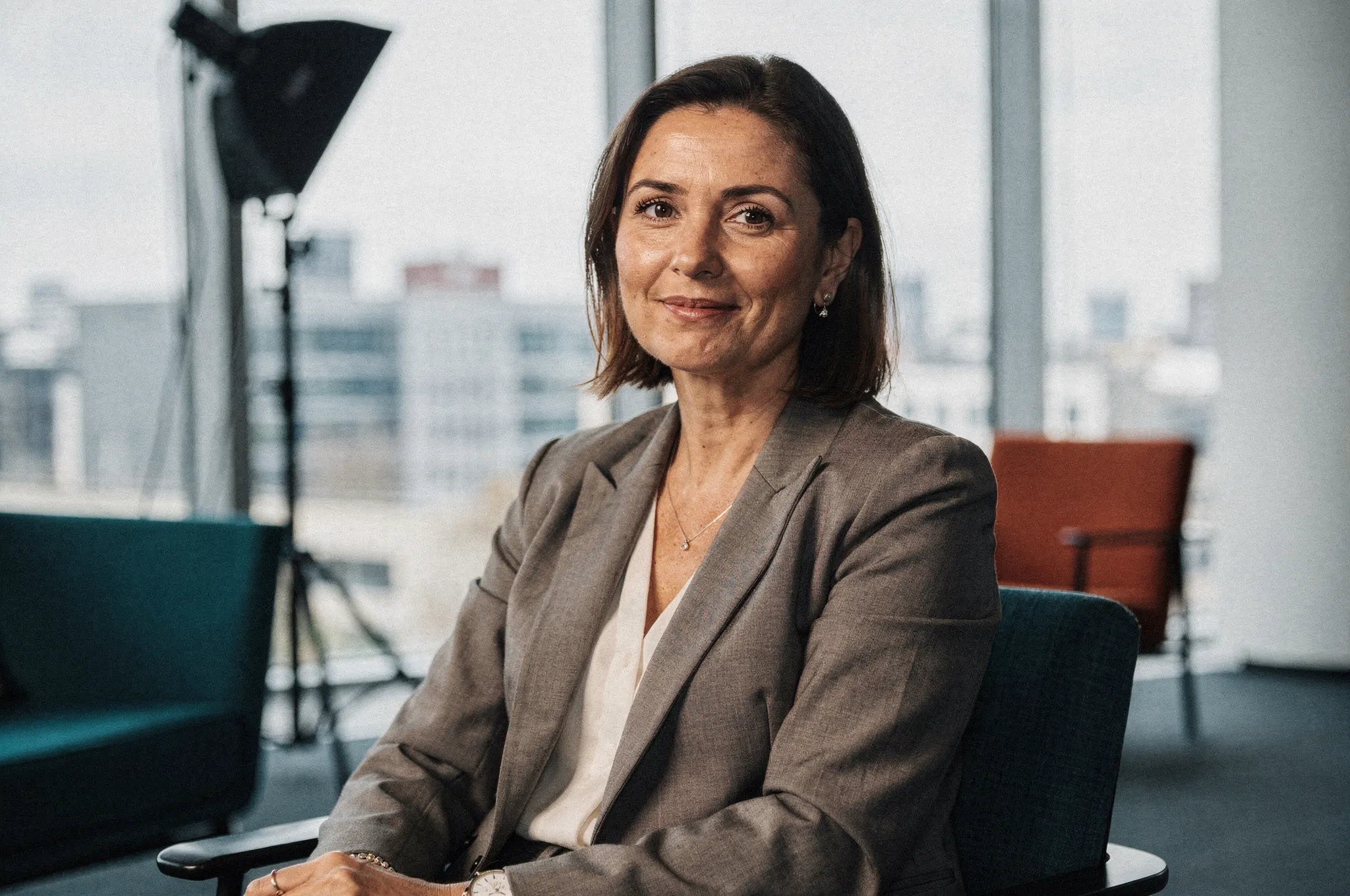 Professionelles Business Portrait Shooting in einem modernen Büro