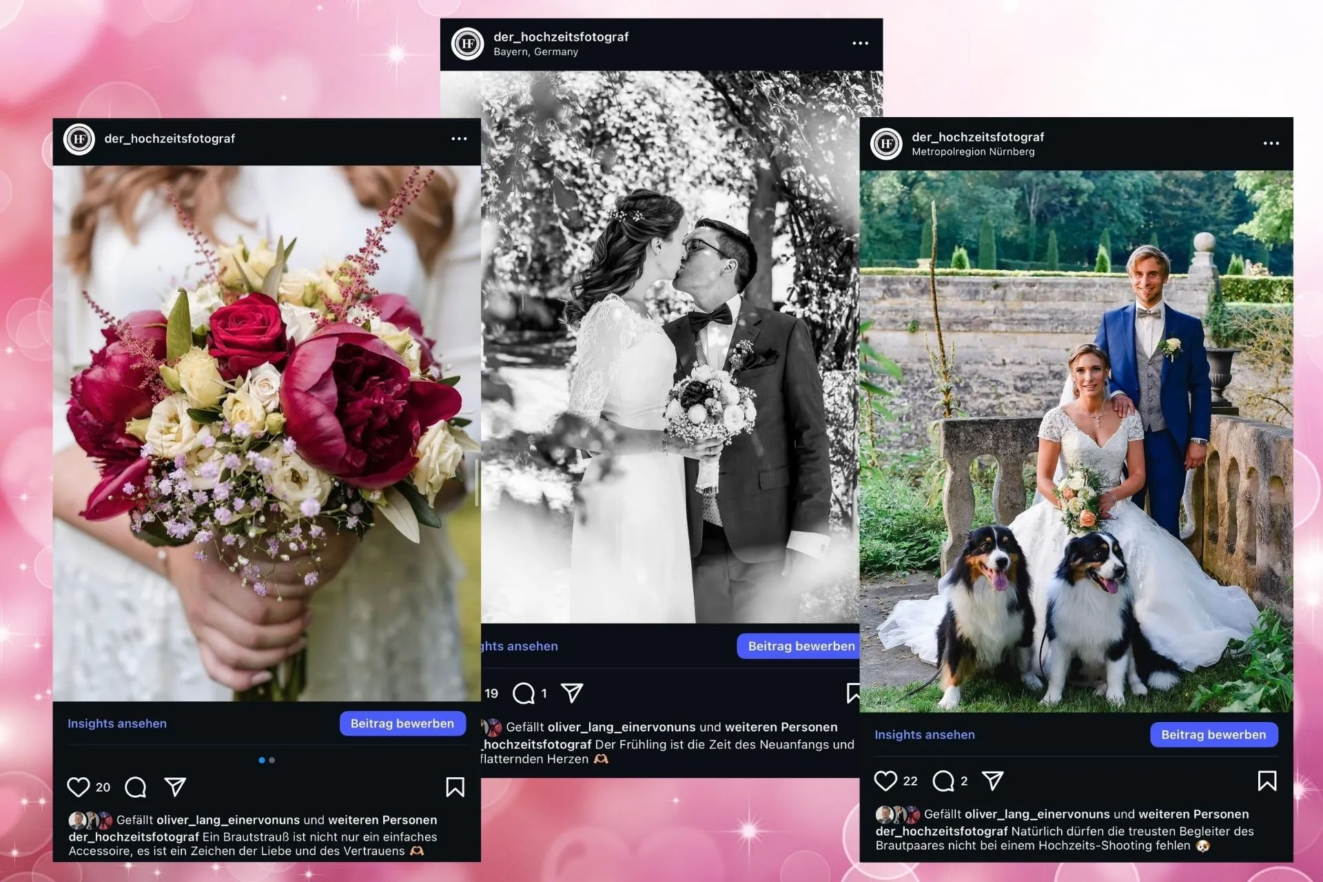 Collage für Instagram, emotionale Bildserie aus der Social Media Fotografie Nürnberg.