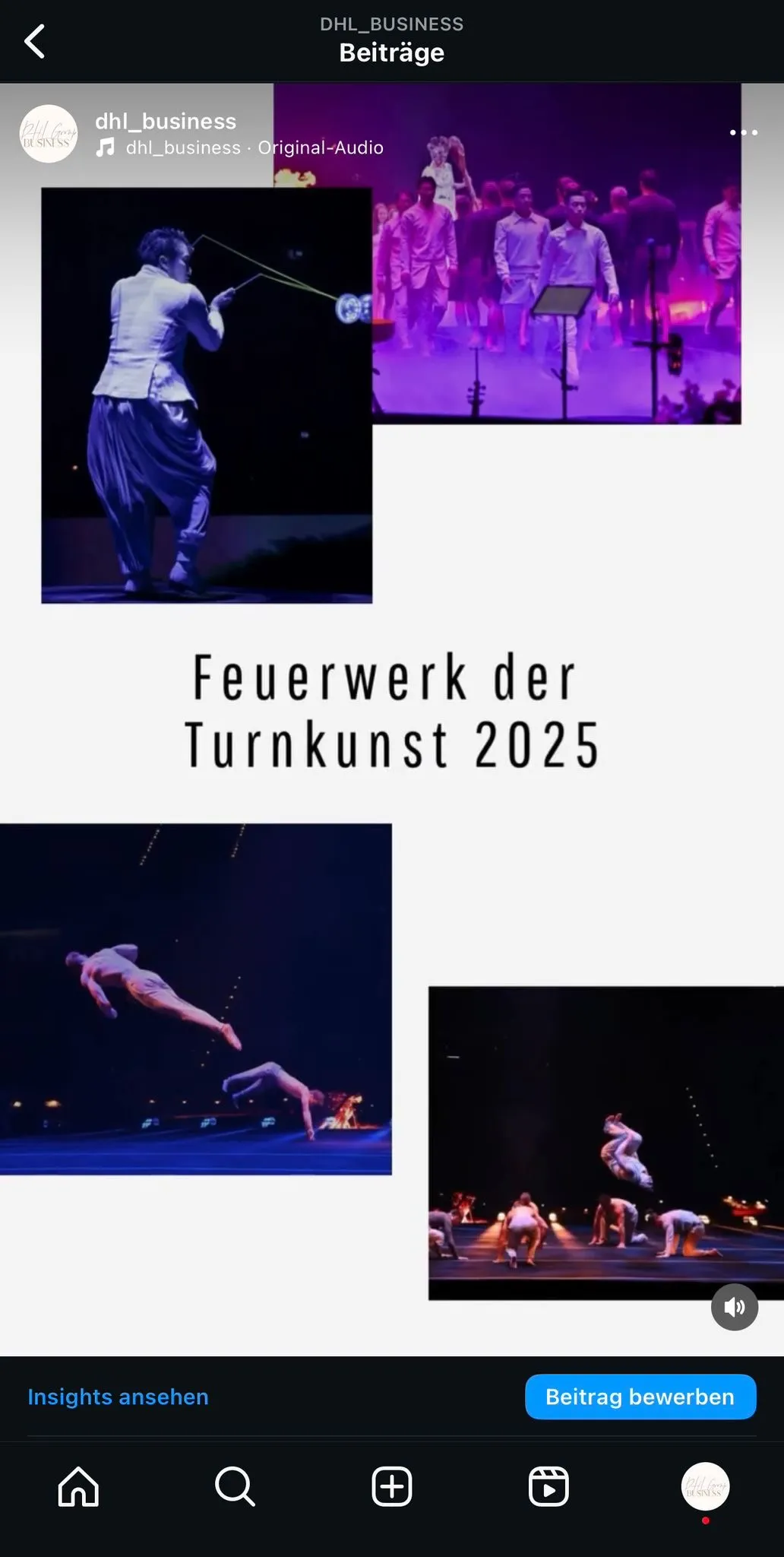 Business Content für DHL, markengerechte Social Media Fotografie aus Nürnberg.