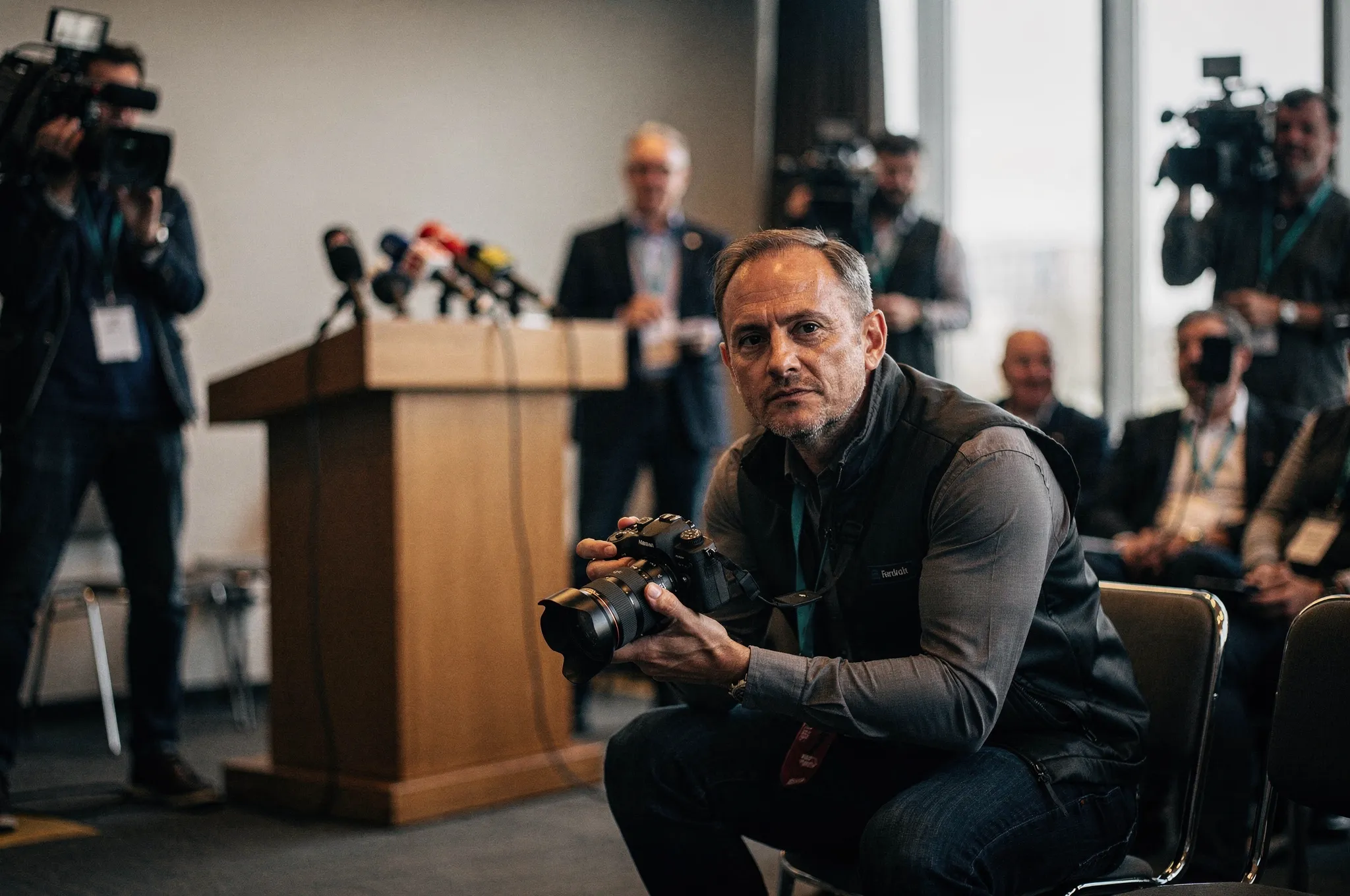 Pressefotograf bei einem Firmenevent im Raum Nürnberg
