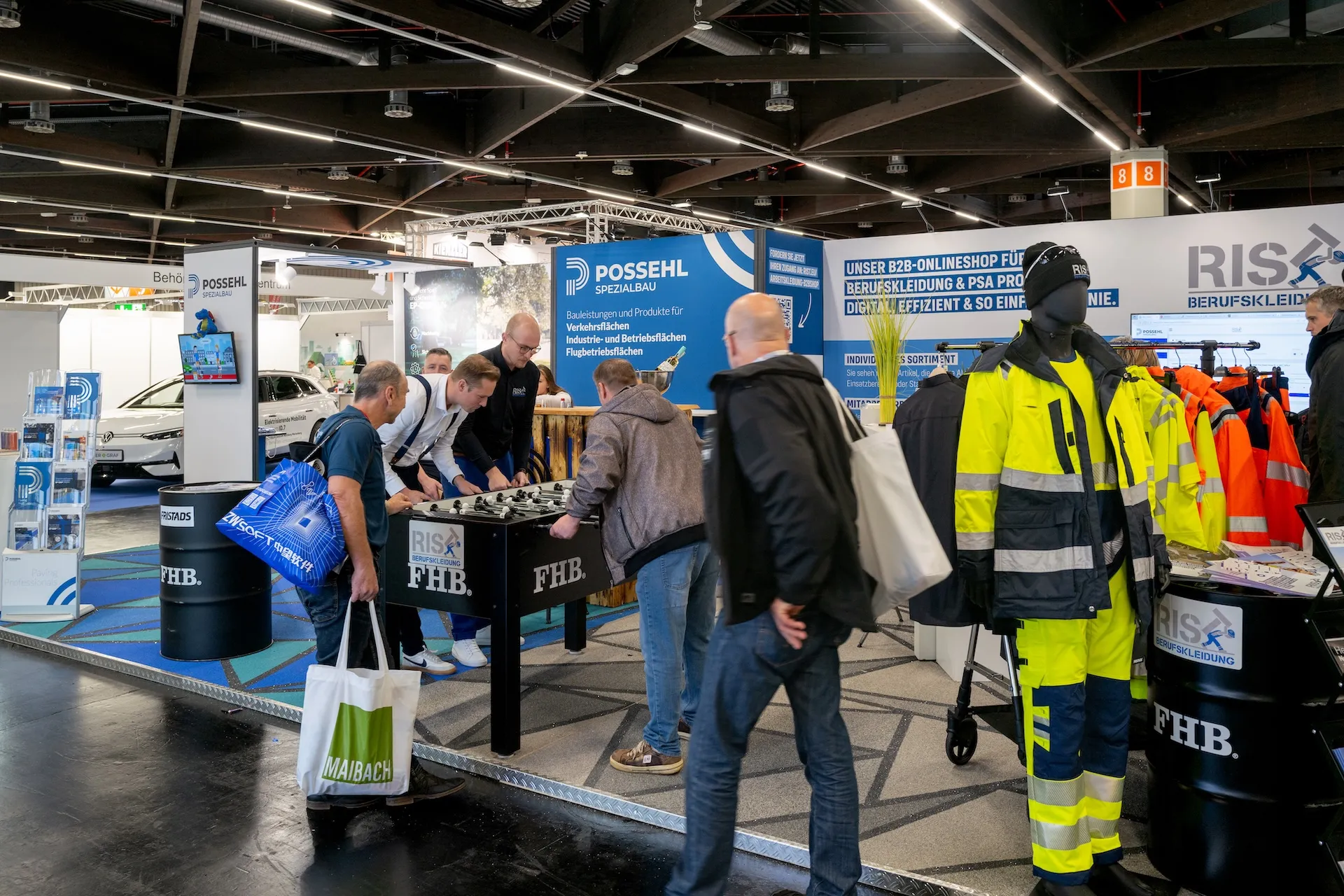 Entspanntes Networking am Kickertisch