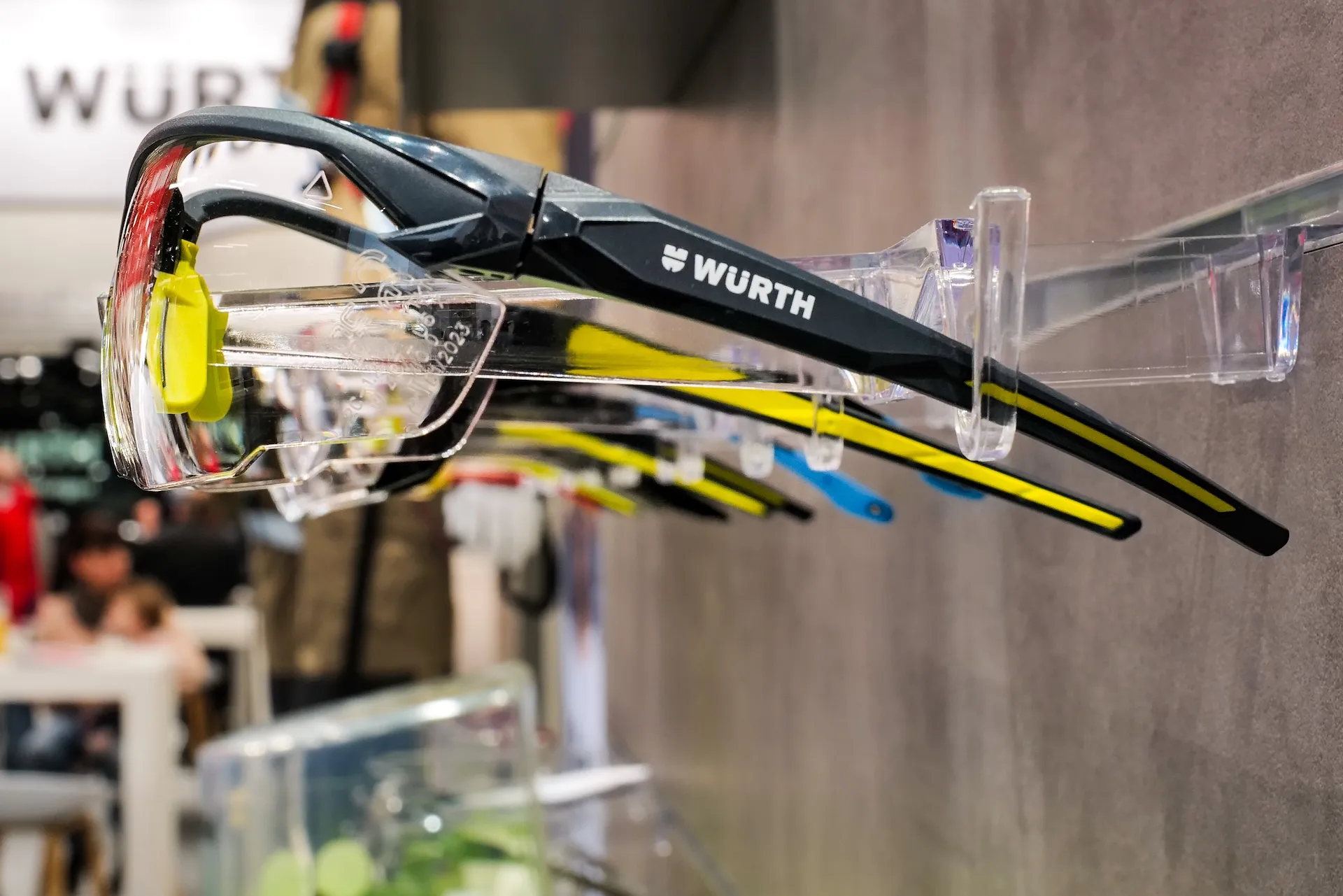 UVEX Schutzbrille mit Würth Logo