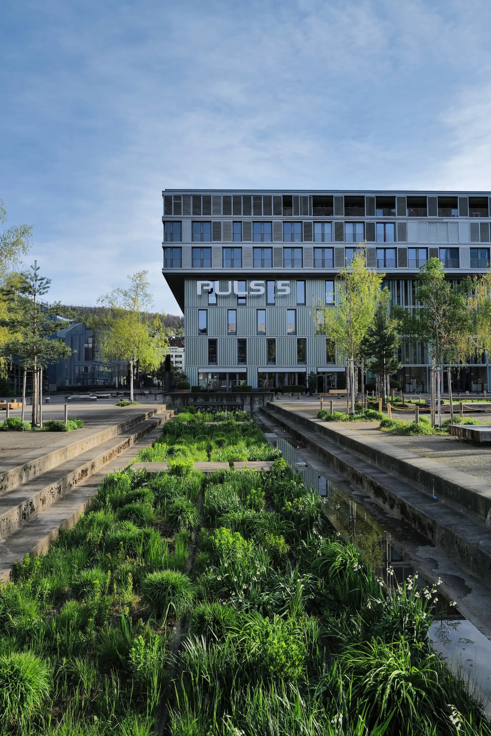 Architekturaufnahme eines modernen Projekts in Nürnberg