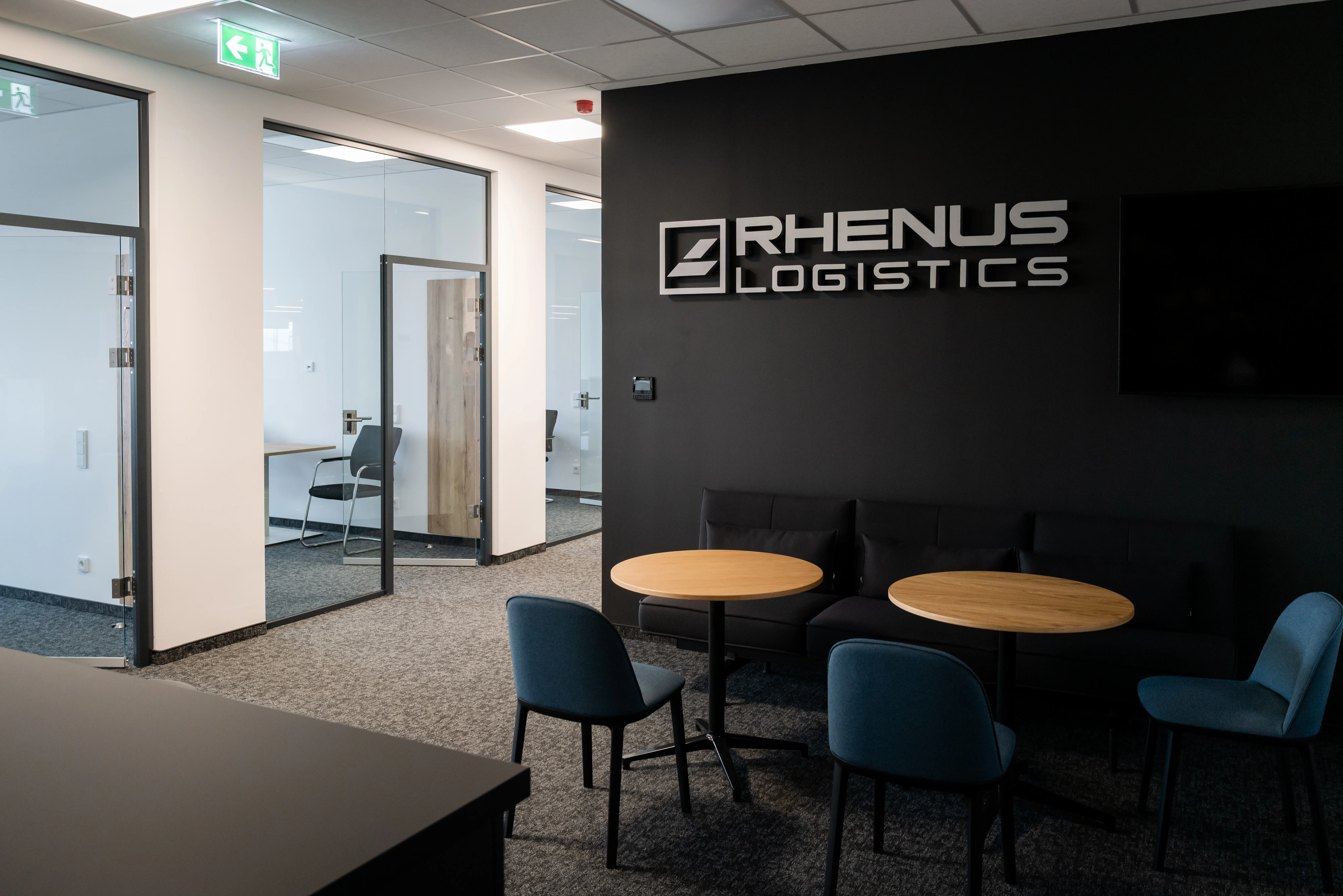 Büroräume von Rhenus Logistics