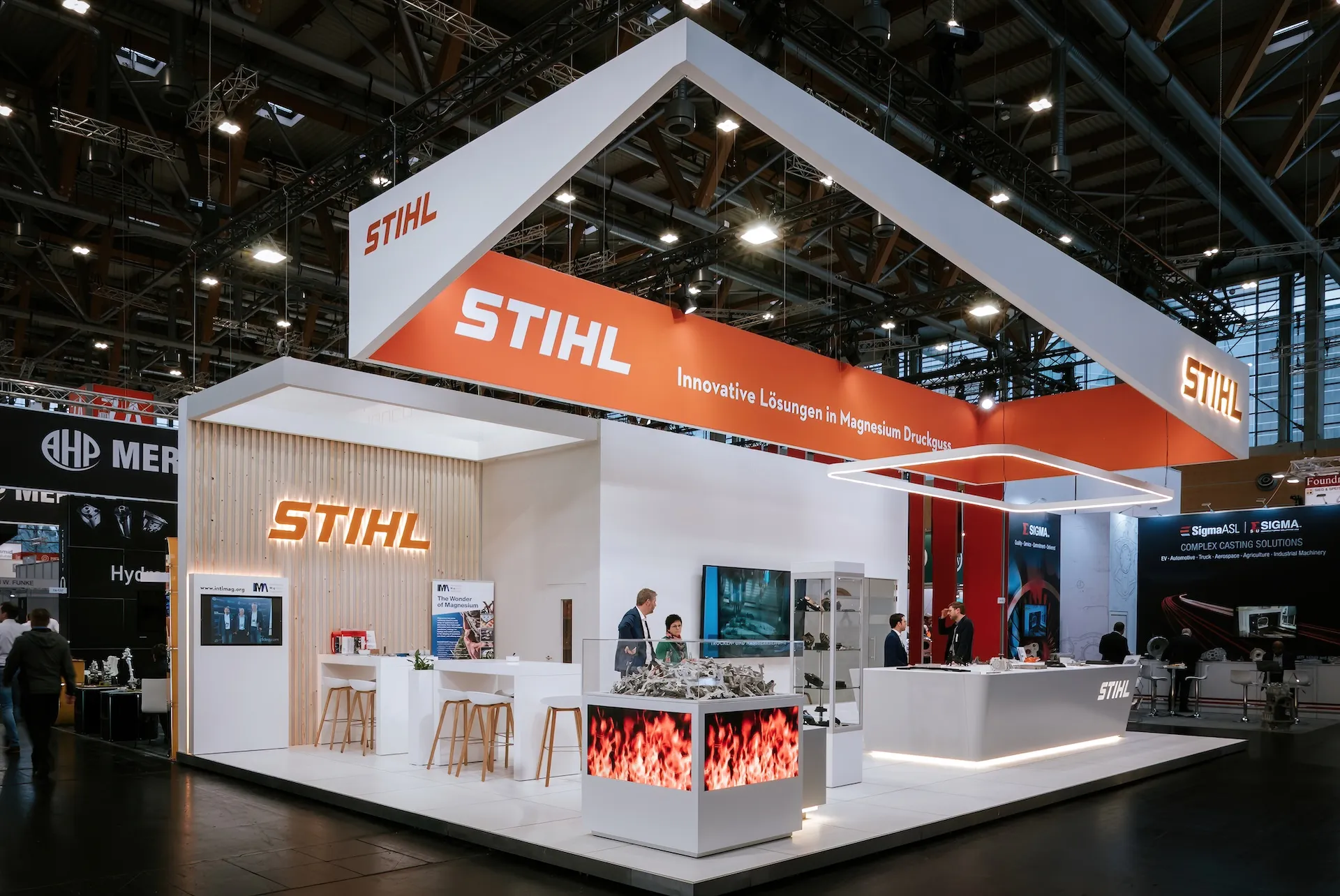 Messefotografie Nürnberg: Messestand professionell fotografiert