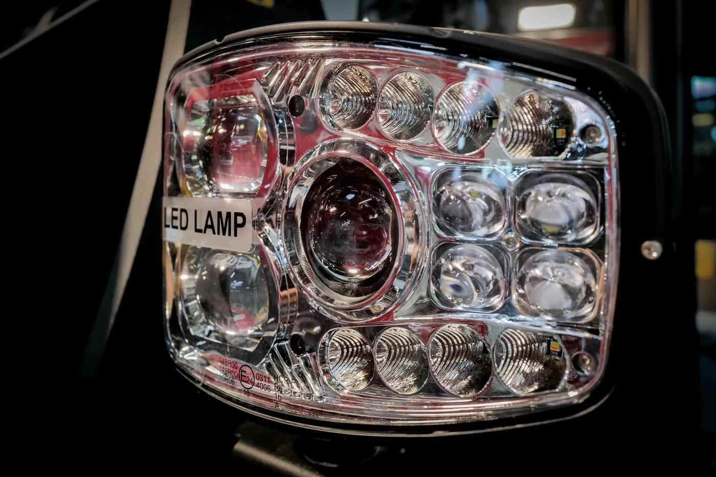 LED work light, detail shot