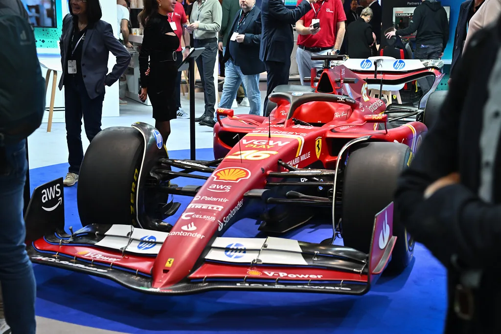 Exhibit at a booth