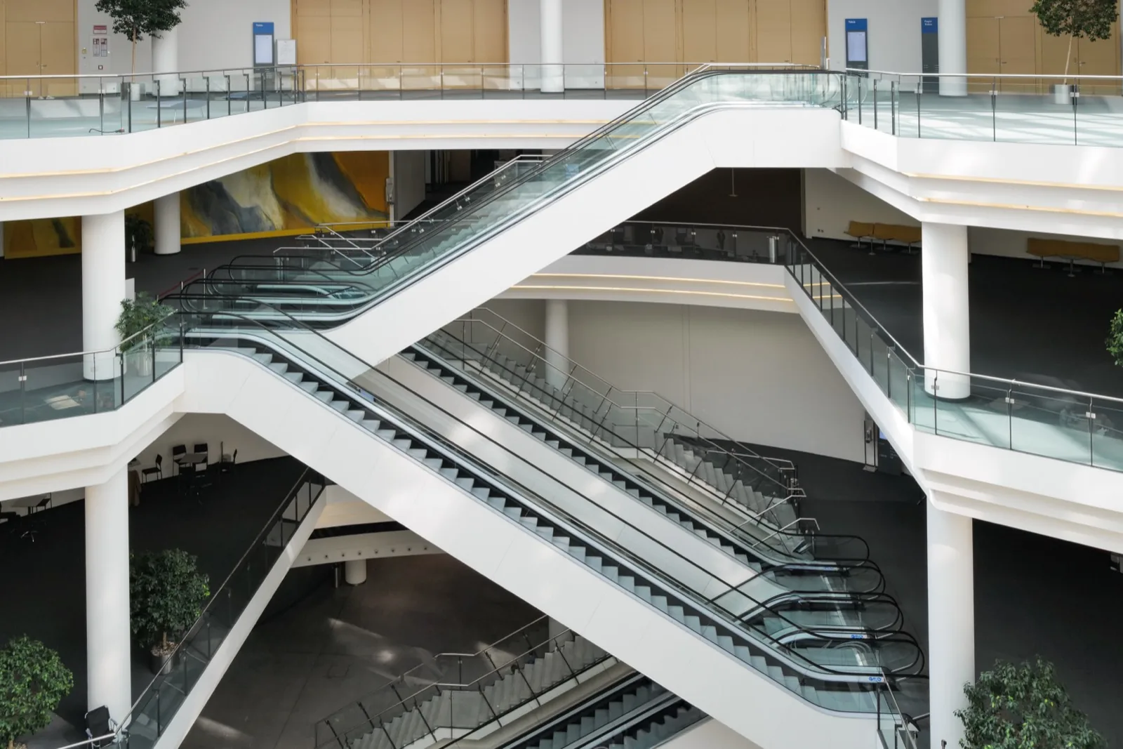 Architektur im Messezentrum Nürnberg