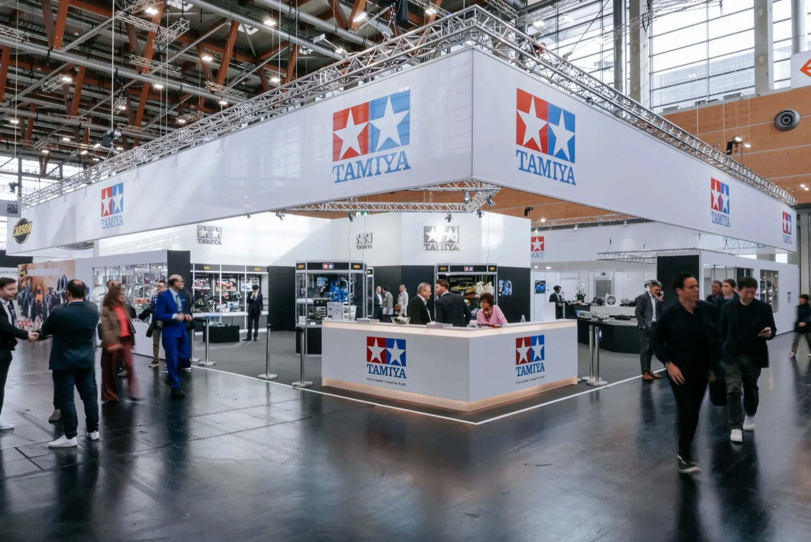 Messestand Gesamtansicht